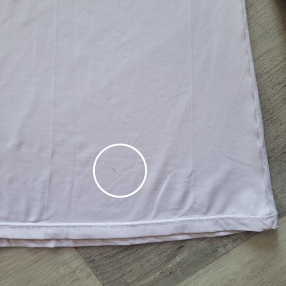 Mynah Swimwear Rashguard Swim Shirt Long Sleeve Dusty Pale Pink XXL - Picture 5 of 7